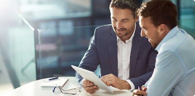 Tampilan chatbot layanan nasabah berbasis AI